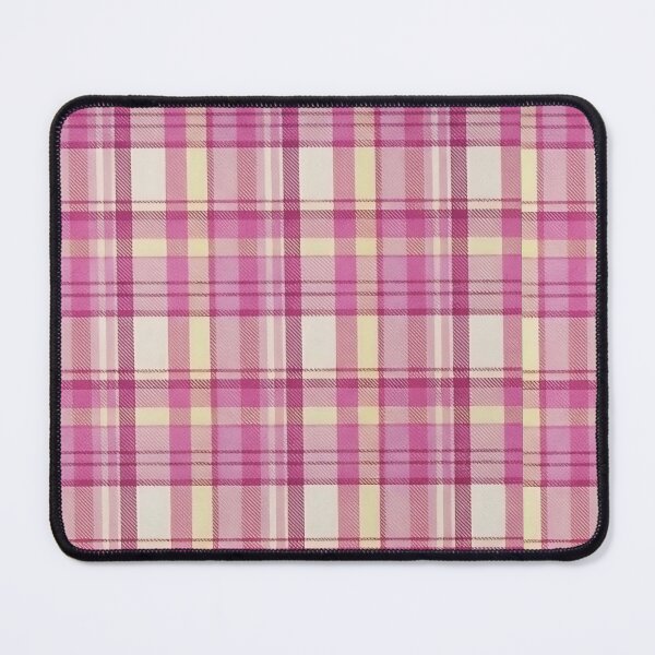 Item preview, Pink plaid cottage core pattern designed and sold by Luv4tete.