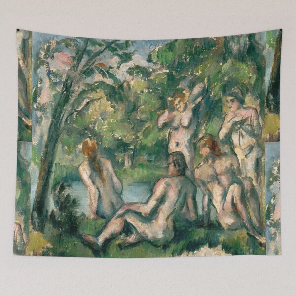 Item preview, Bathers Resting by the River designed and sold by artofuniverse.