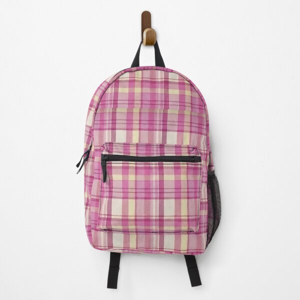Item preview, Pink plaid cottage core pattern designed and sold by Luv4tete.