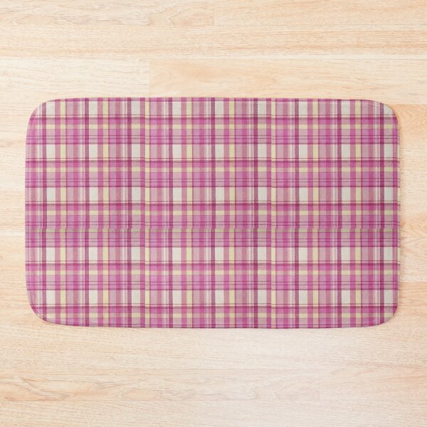 Item preview, Pink plaid cottage core pattern designed and sold by Luv4tete.