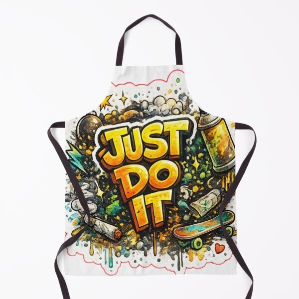 Item preview, Just Do It – Street Graffiti Motivation Sticker designed and sold by Genzfirevibes.