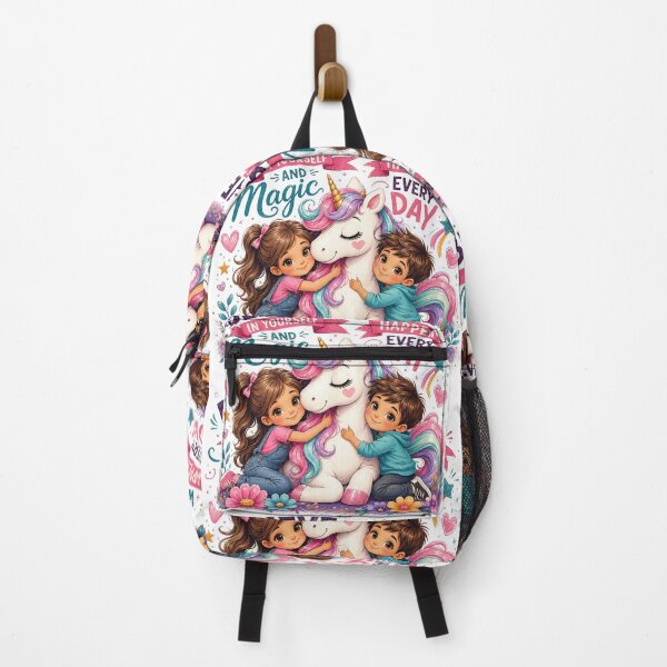 Item preview, Believe in Yourself and Magic Will Happen Every Day – Cute Unicorn Illustration designed and sold by MedRoh.