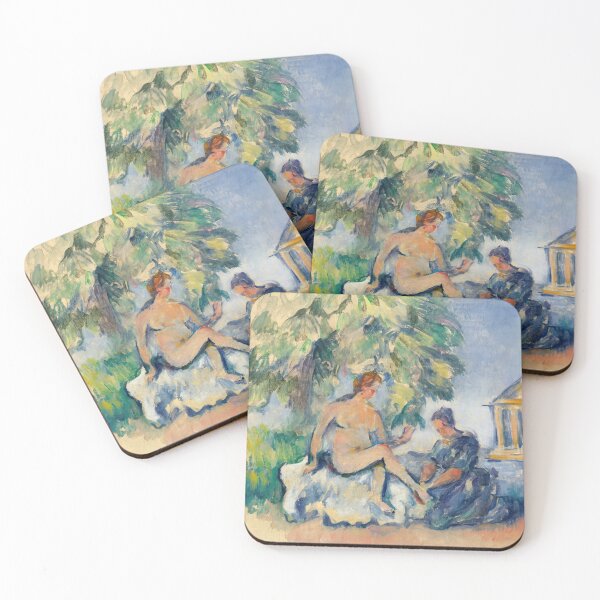 Item preview, Nude Bather and Maid Under Tree designed and sold by artofuniverse.