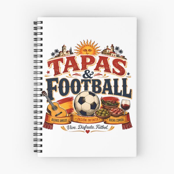 Item preview, spanish tapas, spain tapas, Spain jersey, Spain soccer team, spanish football designed and sold by TrueArtVibes.