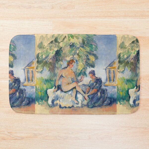 Item preview, Nude Bather and Maid Under Tree designed and sold by artofuniverse.