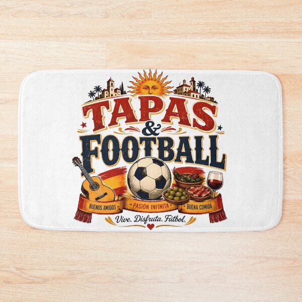 Item preview, spanish tapas, spain tapas, Spain jersey, Spain soccer team, spanish football designed and sold by TrueArtVibes.