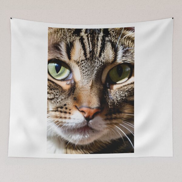 Item preview, Animals - Tabby Cat, Intense Gaze Portrait designed and sold by DoodyPets.