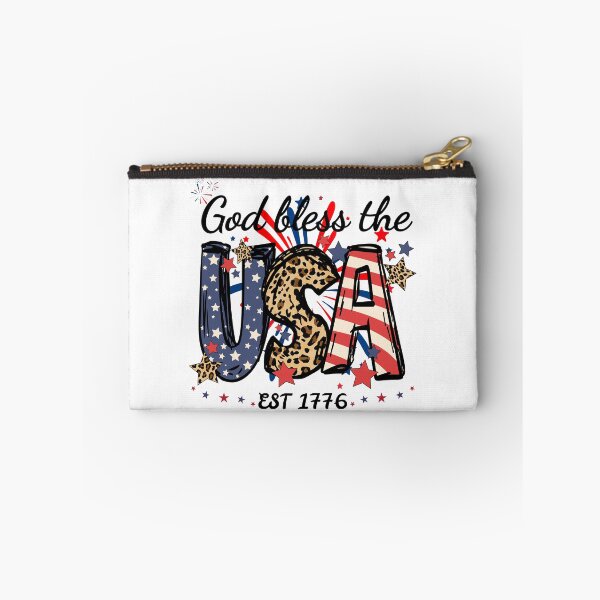 Item preview, God Bless The USA EST 1776 designed and sold by ZenfiniteDesign.