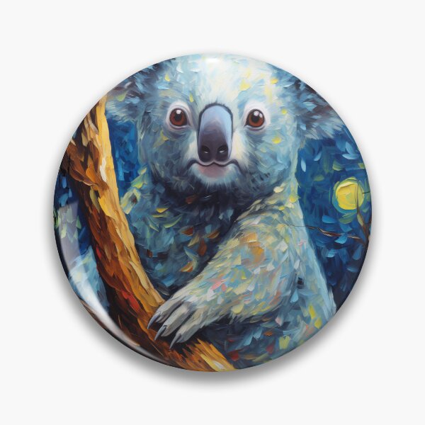 Item preview, Funny Koala Starry Night Illustration Mom Dad Kids designed and sold by rafaeltto.