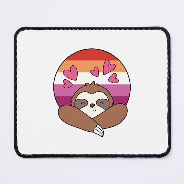 Item preview, LGBTQ Sloth - Cute Lesbian Sloth designed and sold by Cannaxes Studio.