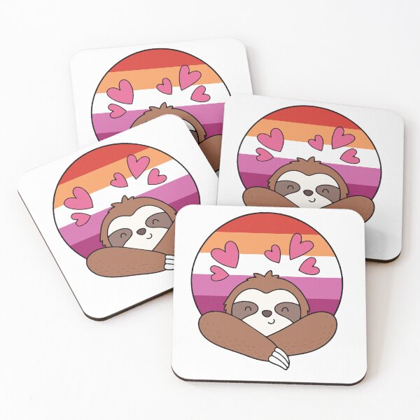 Item preview, LGBTQ Sloth - Cute Lesbian Sloth designed and sold by Cannaxes Studio.