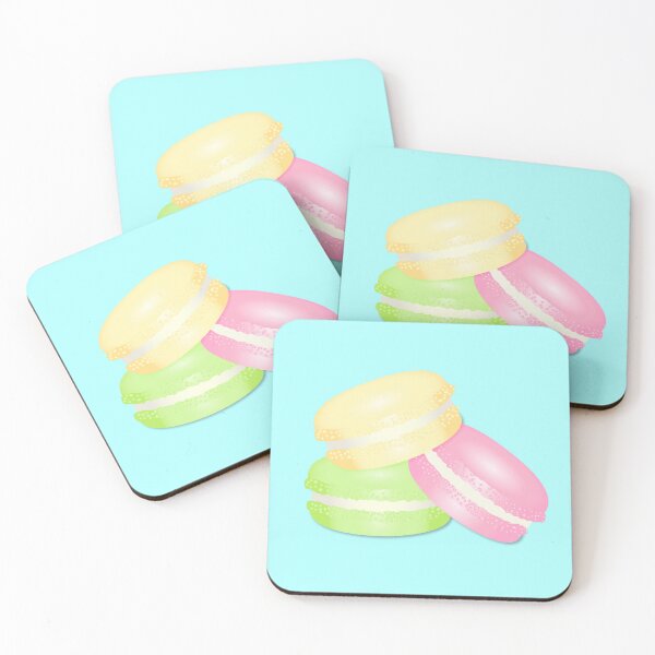 Item preview, Macaron Cute Sticker Favorite Food Minimalist Design designed and sold by gelahope.