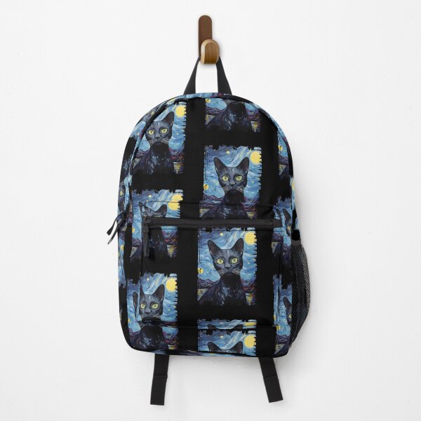 Item preview, Funny Korat Cat Starry Night Illustration Mom Dad Kids designed and sold by rafaeltto.