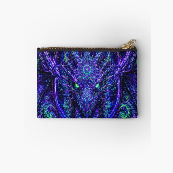 Item preview, Psychedelic Fractal Mandala Dragon Glitch Art designed and sold by hyperbeast store.
