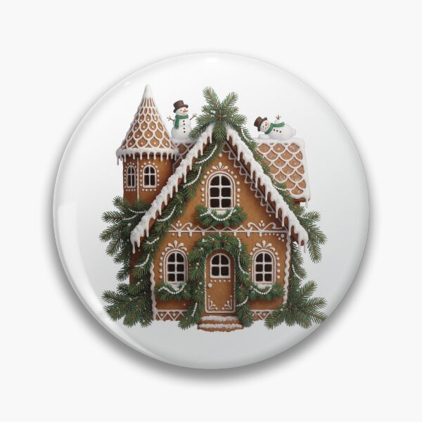 Item preview, Gingerbread House Sticker | Christmas Cottage Decor designed and sold by AillustriaAK.