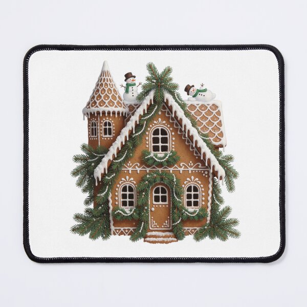 Item preview, Gingerbread House Sticker | Christmas Cottage Decor designed and sold by AillustriaAK.