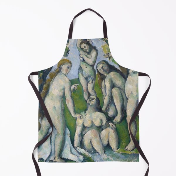 Item preview, Five Bathers in a Green Landscape designed and sold by artofuniverse.