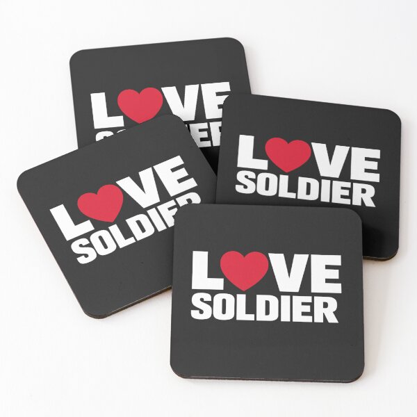 Item preview, Love Soldier Minimalist Design red heart designed and sold by shawachester.