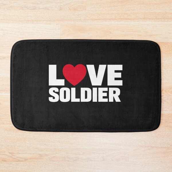 Item preview, Love Soldier Minimalist Design red heart designed and sold by shawachester.
