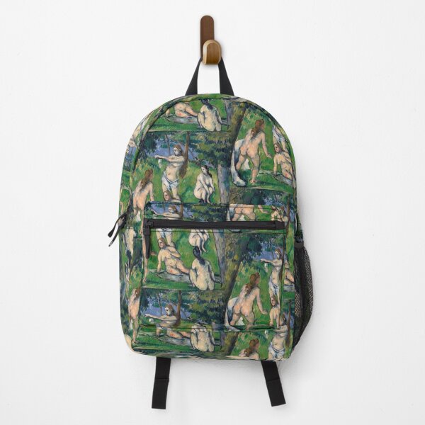 Item preview, Bathers Among Trees in Green Landscape designed and sold by artofuniverse.
