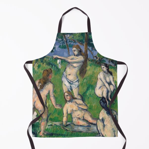 Item preview, Bathers Among Trees in Green Landscape designed and sold by artofuniverse.