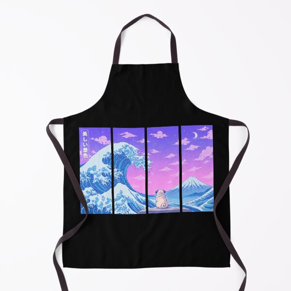 Item preview, Funny Pug Japanese Kanagawa Wave Vapor Japan Boys Girls Kids designed and sold by FurryHavenPH.