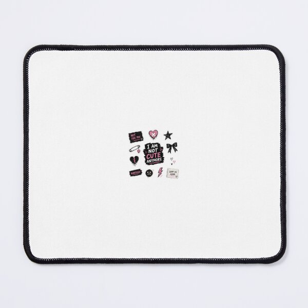 Item preview, I Am Not Cute Anymore – Emo Grunge Y2K Sticker Pack | kpop inspired | ILLIT inspired designed and sold by ravenRM.