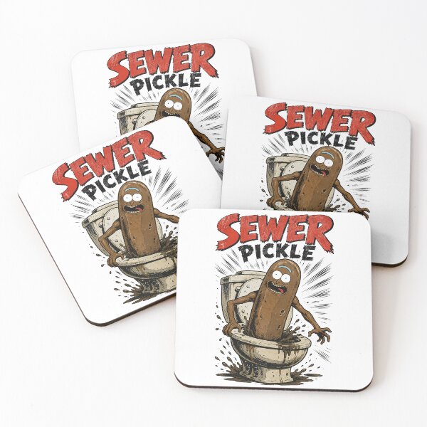 Item preview, Sewer Pickle Toilets designed and sold by unfamouzzz.