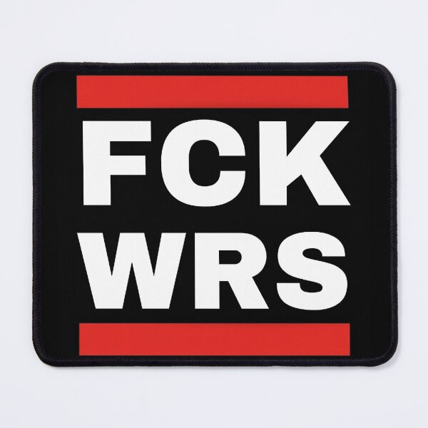 Item preview, "FCK WRS" design - Antifa - Left - 161 designed and sold by Sticks-Like-Gum.
