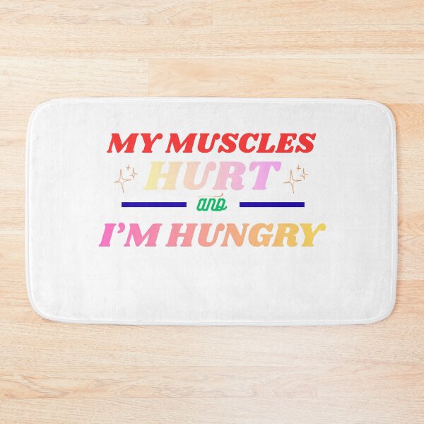 Item preview, Bodybuilder Humor Tee | My Muscles Hurt and I'm Hungry T-Shirt designed and sold by Henrysink.
