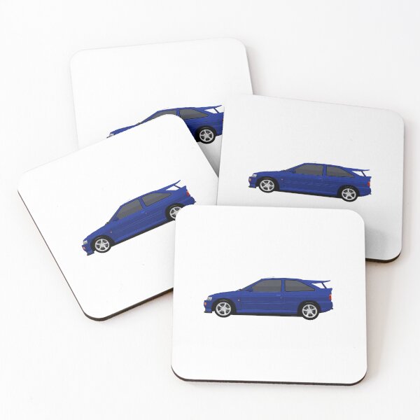 Aperçu de l'œuvre Escort RS Cosworth (Bleue) créée et vendue par neil4404.