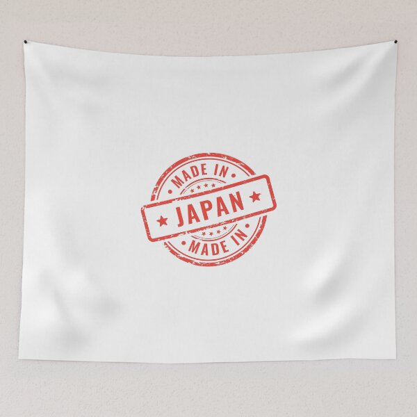 Item preview, Vintage Distressed "Made In Japan" Stamp Graphic designed and sold by RickTShop.
