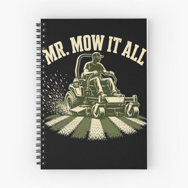 Item preview, Gardener Mister Mr Mow It All Landscaper Dad Lawn Mowing designed and sold by clothesy7.