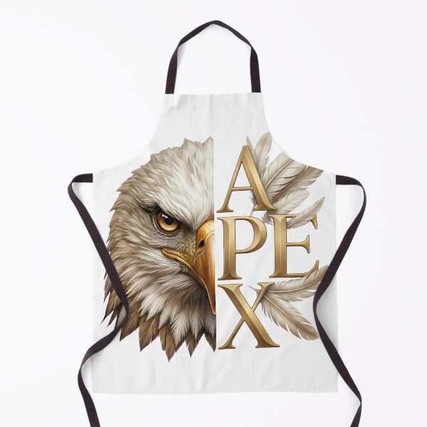Item preview, APEX Eagle Split Face Gold Typography designed and sold by Presshue.