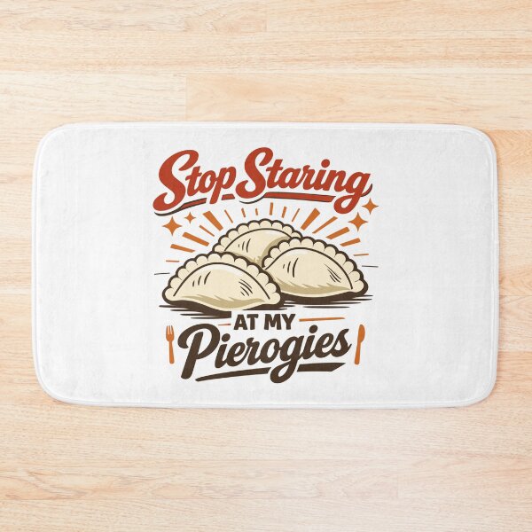 Item preview, Retro Pierogi Print - Stop Staring At My Art designed and sold by Pineapple-Tree.