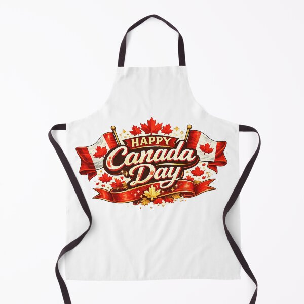 Item preview, Happy Canada Day Patriotic Maple Leaf Celebration T-Shirt Design designed and sold by CreativeNest Prints.