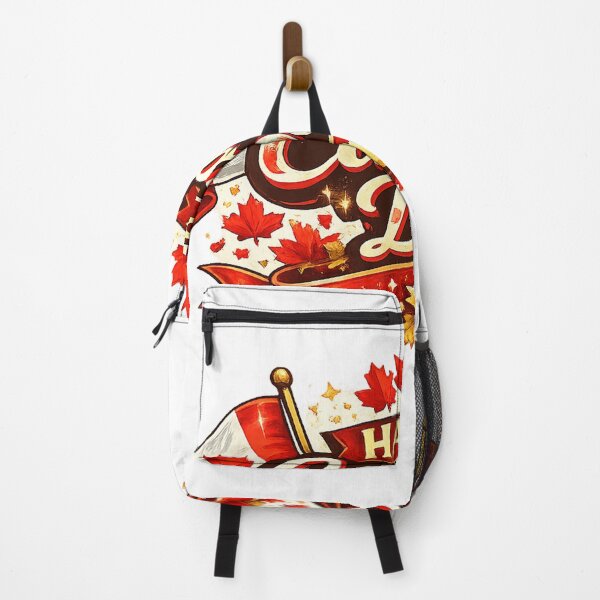 Item preview, Happy Canada Day Patriotic Maple Leaf Celebration T-Shirt Design designed and sold by CreativeNest Prints.