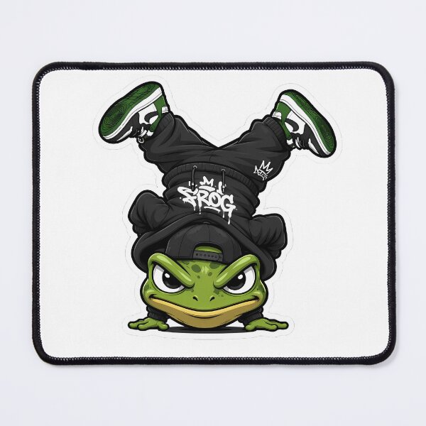 Item preview, Frog Performing Handstand | Unique Amphibian Behavior designed and sold by Aesthicer.