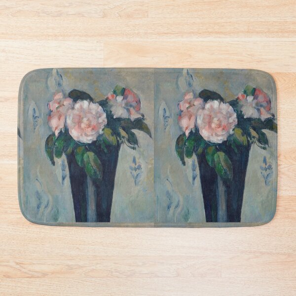 Item preview, Pink Roses in Blue Vase Still Life designed and sold by artofuniverse.