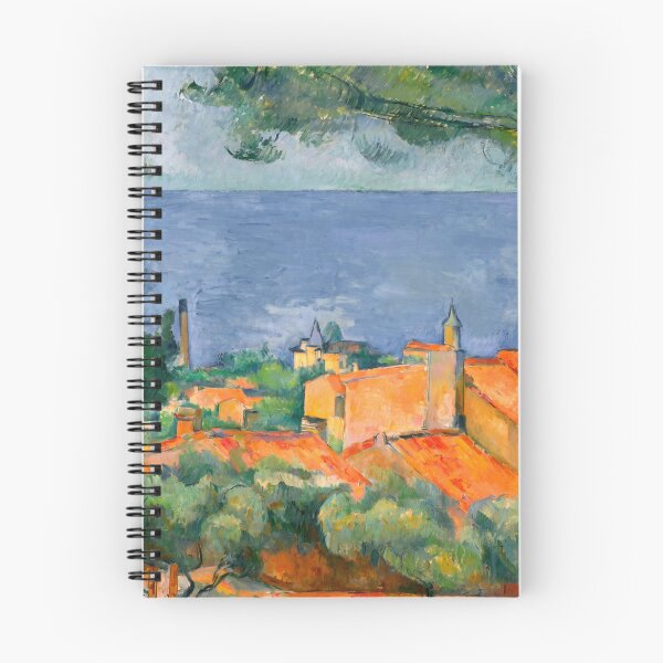 Item preview, Red Roofs by the Mediterranean Sea designed and sold by artofuniverse.
