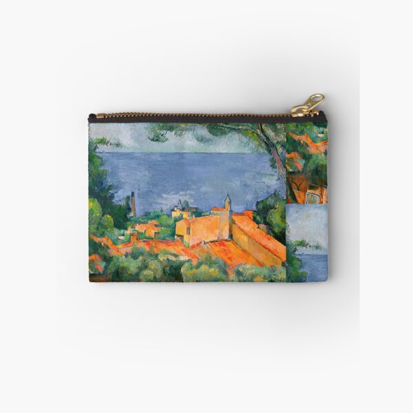 Item preview, Red Roofs by the Mediterranean Sea designed and sold by artofuniverse.