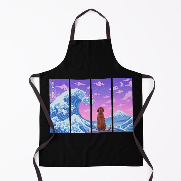 Item preview, Funny Redbone Coonhound Japanese Kanagawa Wave Vapor Japan Boys Girls Kids designed and sold by FurryHavenPH.