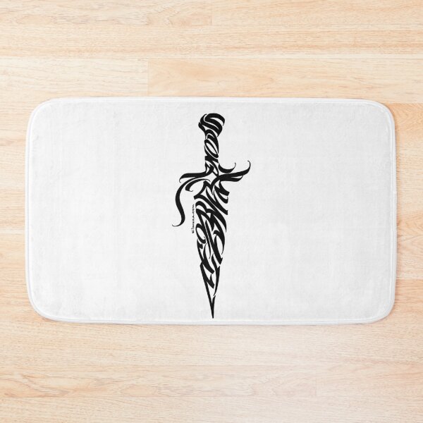 Item preview, Dagger, Knife Modern Calligraphic ORNAMENT designed and sold by elmuna.