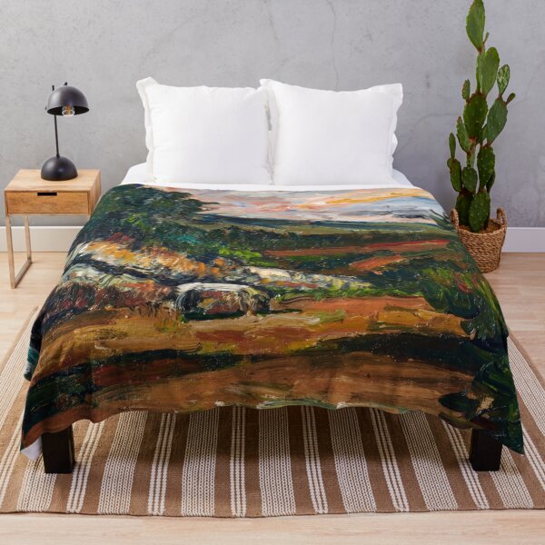 Item preview, Provence Hillside at Dusk Landscape designed and sold by artofuniverse.
