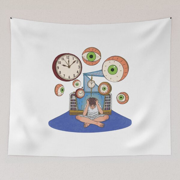 Item preview,  Sleep Doesn’t Visit Here Anymore designed and sold by catcurio.