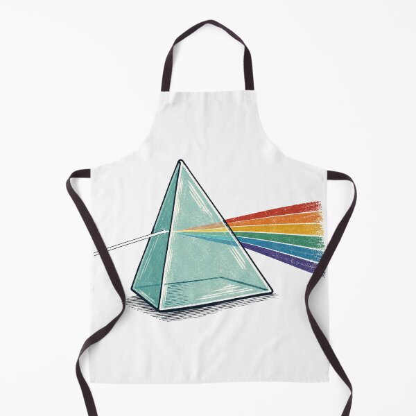 Item preview, Glass Prism Splitting White Light Into a Rainbow designed and sold by eignvalue.