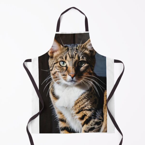 Item preview, Animals - Tabby Cat, Intense Portrait with Green Eyes designed and sold by DoodyPets.