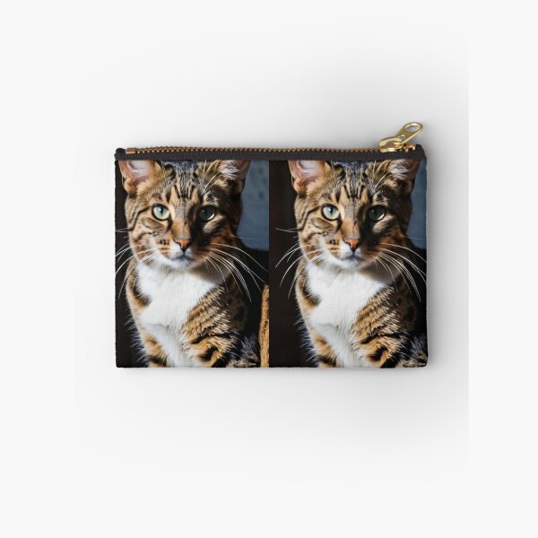 Item preview, Animals - Tabby Cat, Intense Portrait with Green Eyes designed and sold by DoodyPets.