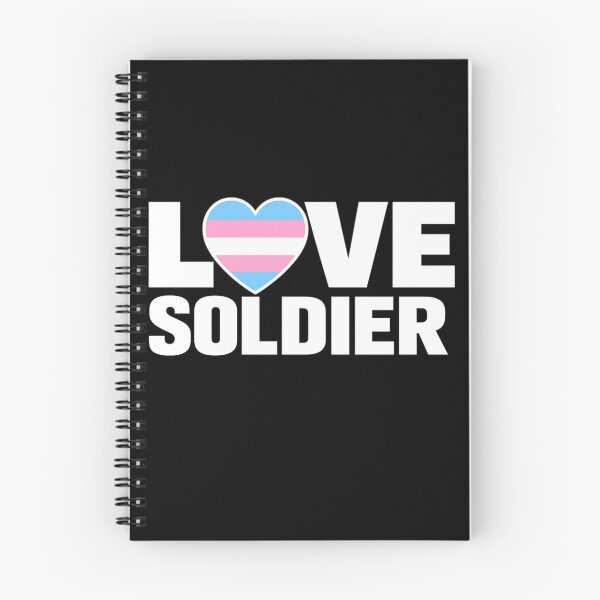 Item preview, Love Soldier Trans Pride Heart designed and sold by shawachester.