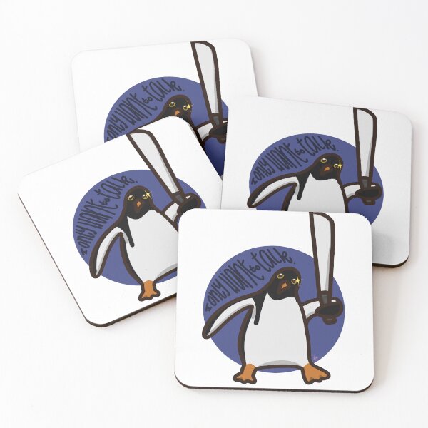 Item preview, 10 Minutes to Cure – Chaotic Penguin Cartoon Illustration designed and sold by Sumpfmaus.